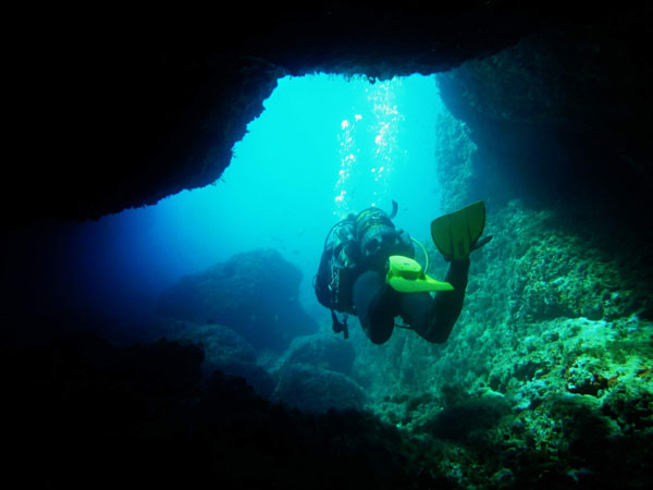 Diving main image
